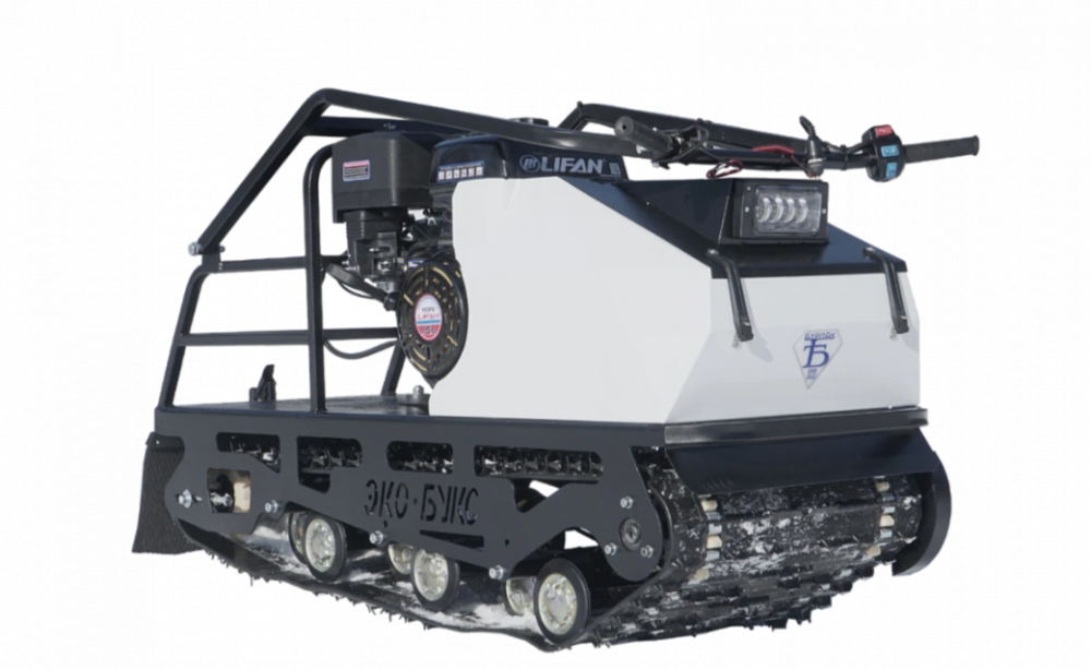 Мотобуксировщик ЭКО-букс V.2 15 л.с. (катковая подвеска, передний привод, длина 1450 мм) в Калининграде