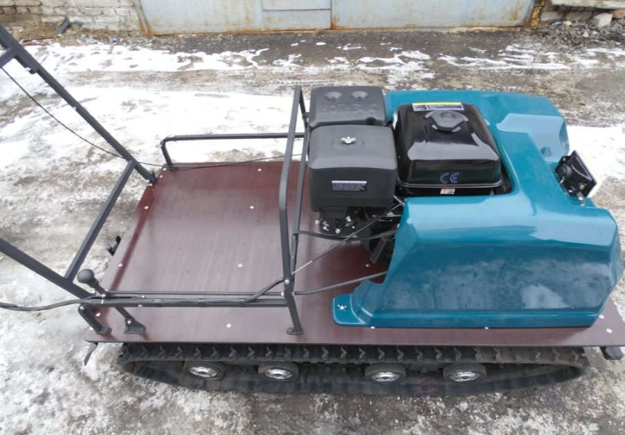 Мотобуксировщик AhtaR LR13 с реверс-вариатором Буран (задний ход) в Калининграде