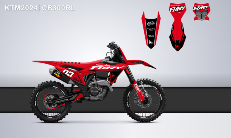 Кроссовый мотоцикл Sanchez Fury CB300RL в Калининграде