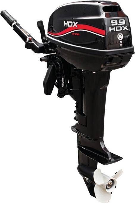 Лодочный мотор 2-х тактный HDX R series T 9,9 BMS в Калининграде