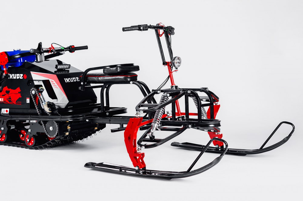 Лыжный модуль IKUDZO TERRAIN с подогревом ручек пластиковые лыжи в Калининграде