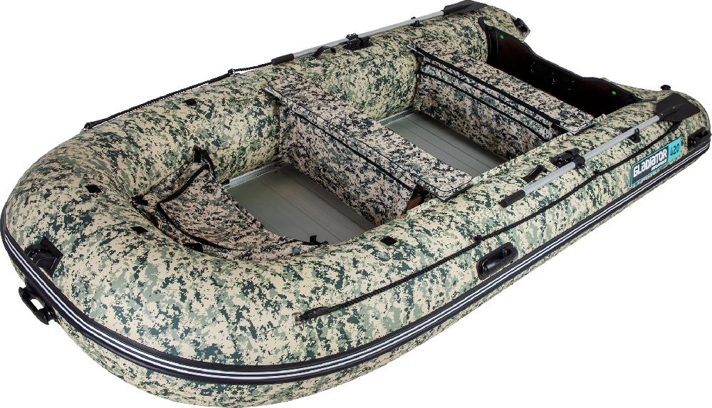 НАДУВНАЯ ЛОДКА GLADIATOR C420AL в Калининграде