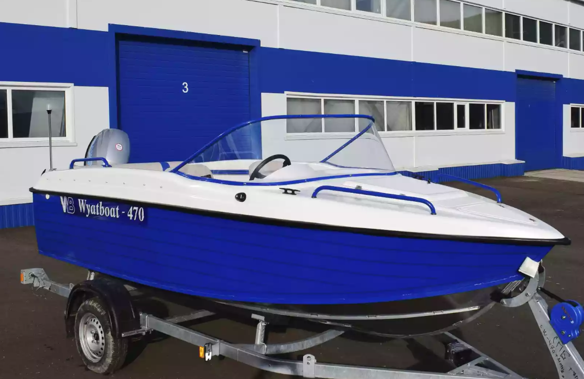 Комбинированный катер Wyatboat-470 в Калининграде Комбинированный катер Wyatboat-470 в Калининграде