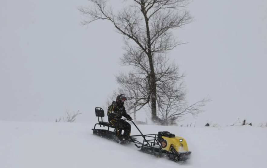 Мотобуксировщик РЫБАК PKD. PSD 9 л.с. (длинная база 1430мм) в Калининграде