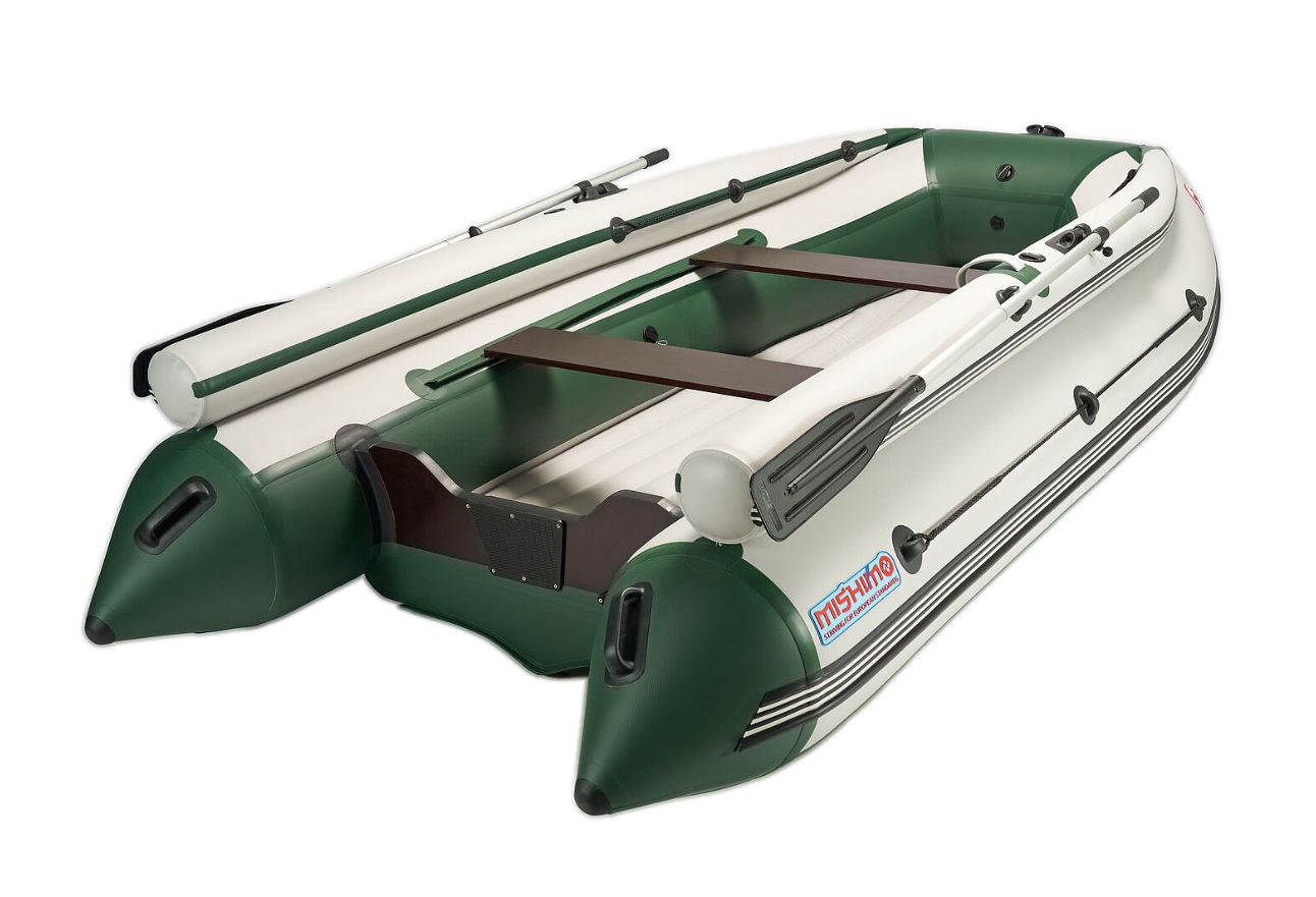 КОМПЛЕКТ ЛОДКА MISHIMO FAMILY LITE 370 + МОТОР 9,9 (15) Л.С. в Калининграде