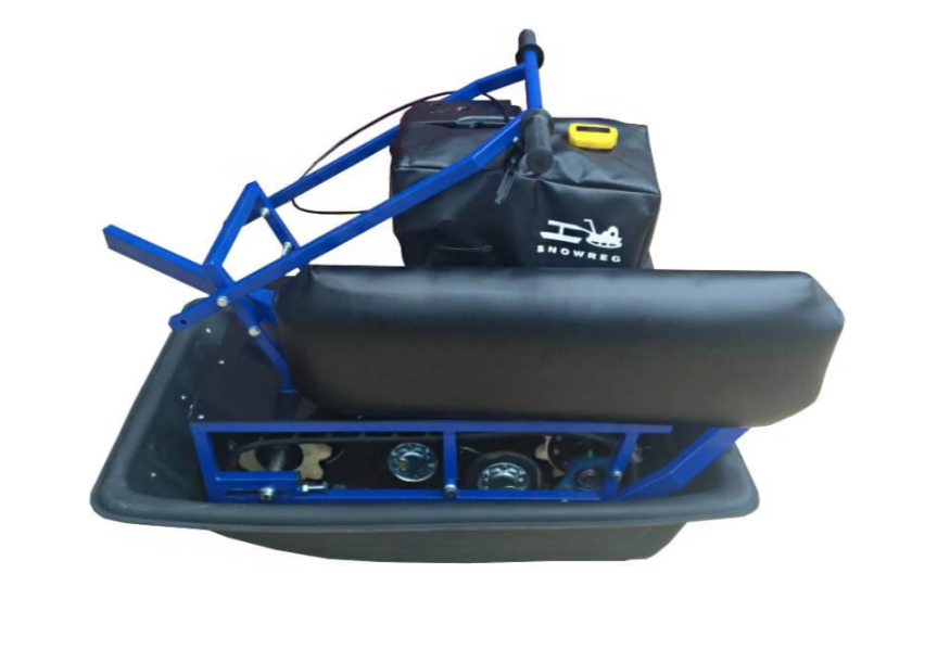 Мини-мотобуксировщик Альбатрос-М с фарой в Калининграде