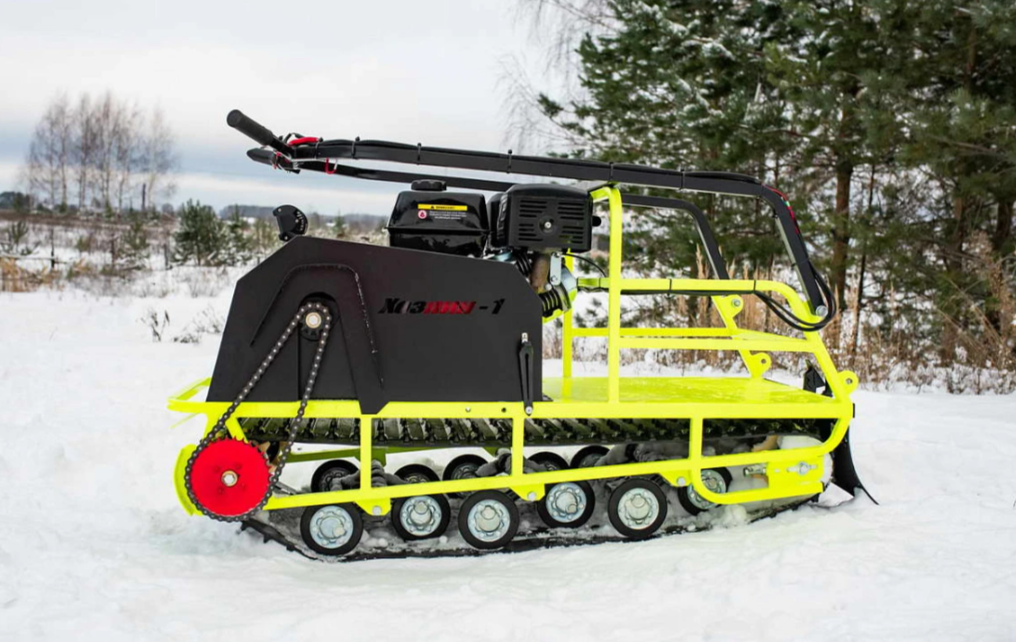 Мотобуксировщик Бурлак ХОЗЯИН-1 (капот металл) в Калининграде