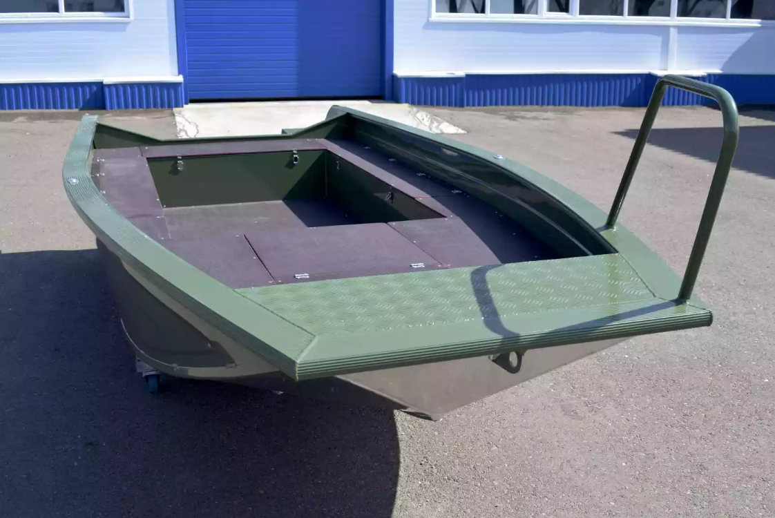 Алюминиевая лодка Wyatboat-430 Master Fish в Калининграде Алюминиевая лодка Wyatboat-430 Master Fish в Калининграде