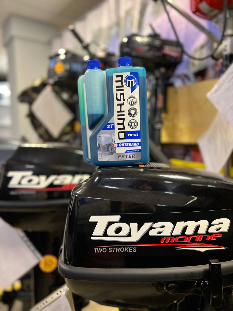 Масло MISHIMO 2T OUTBOARD (ESTER) полусинтетика 1 л в Калининграде