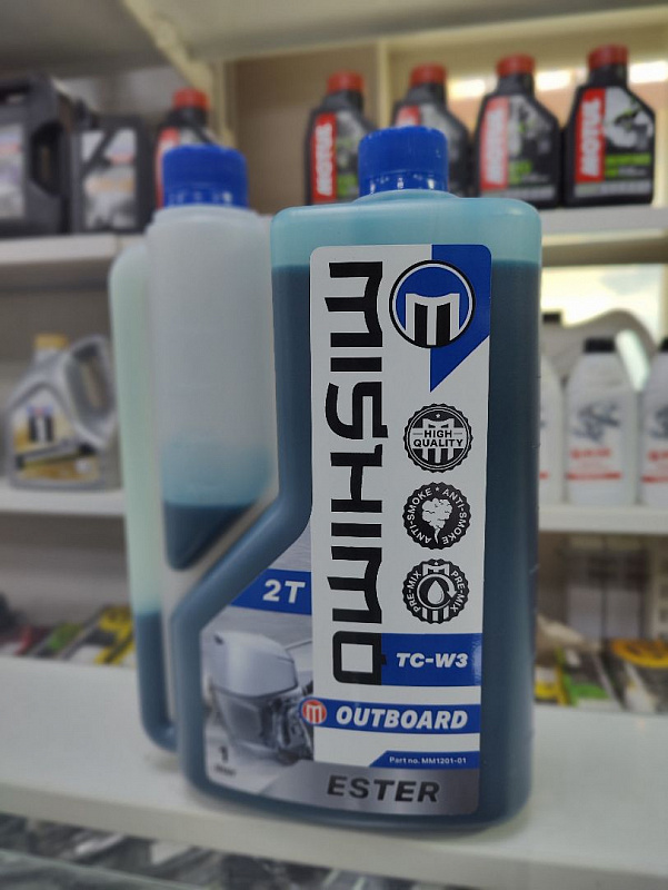 Масло MISHIMO 2T OUTBOARD (ESTER) полусинтетика 1 л в Калининграде
