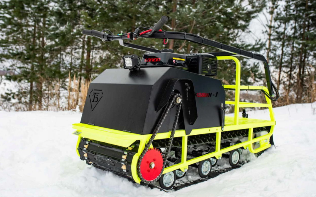 Мотобуксировщик Бурлак ХОЗЯИН-1 (капот металл) в Калининграде