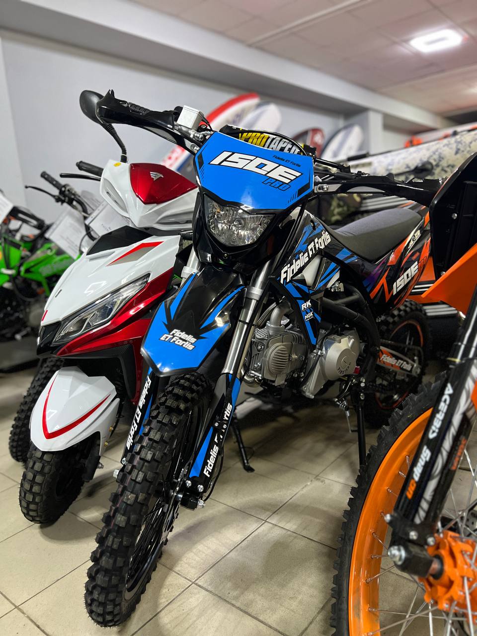 Мотоцикл (питбайк) PROMAX FIDET (ФАЙДЕТ) 190E PRO 17/14 в Калининграде