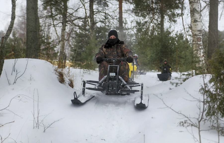 Мотобуксировщик РЫБАК PKD. PSD 9 л.с. (длинная база 1430мм) в Калининграде