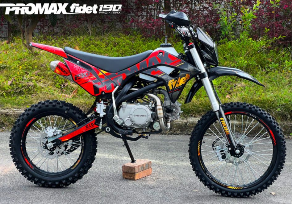 Мотоцикл (питбайк) PROMAX FIDET (ФАЙДЕТ) 190E MAX PRO LUX 19/16 в Калининграде