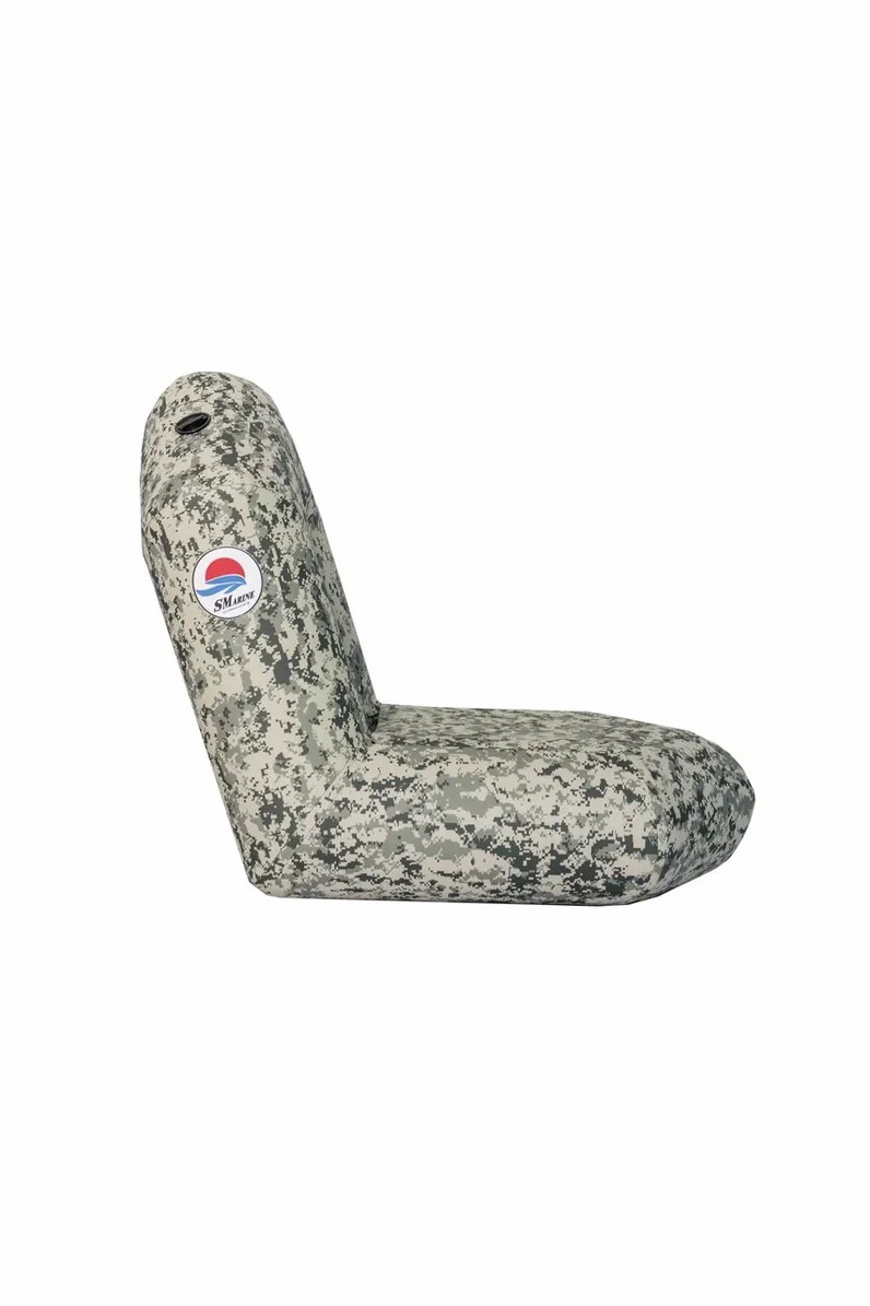 КРЕСЛО НАДУВНОЕ SMARINE, 85Х75 СМ, ПВХ, ЗЕЛЕНЫЙ ПИКСЕЛЬ в Калининграде