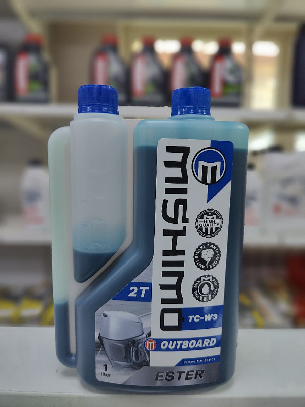 Масло MISHIMO 2T OUTBOARD (ESTER) полусинтетика 1 л в Калининграде