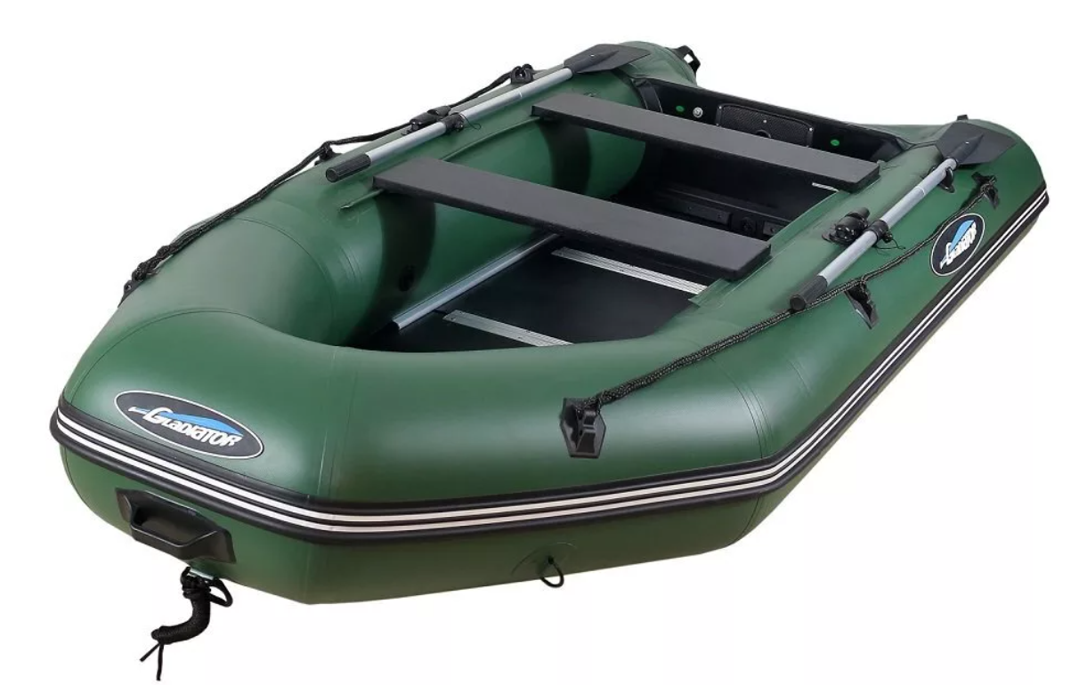МОТОРНО-ГРЕБНАЯ ЛОДКА ПВХ GLADIATOR A 320 ТК С ФАНЕРНЫМ ПОЛОМ в Калининграде