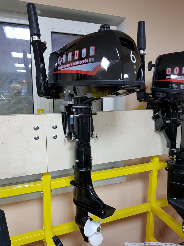 Лодочный мотор Condor F6HS без бака 12 л. в Калининграде