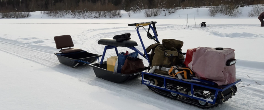 Мотобуксировщик Альбатрос-L 6.5 без фары в Калининграде