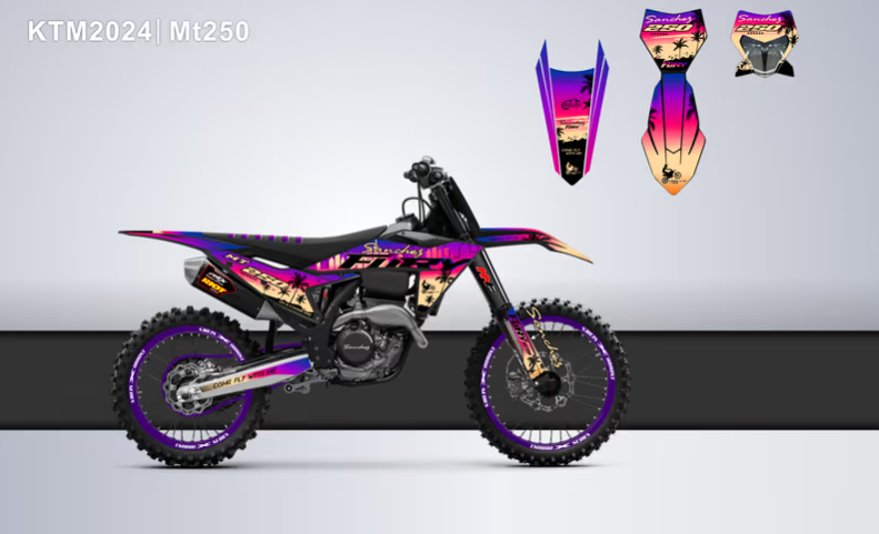 Кроссовый мотоцикл Sanchez Fury MT250 в Калининграде