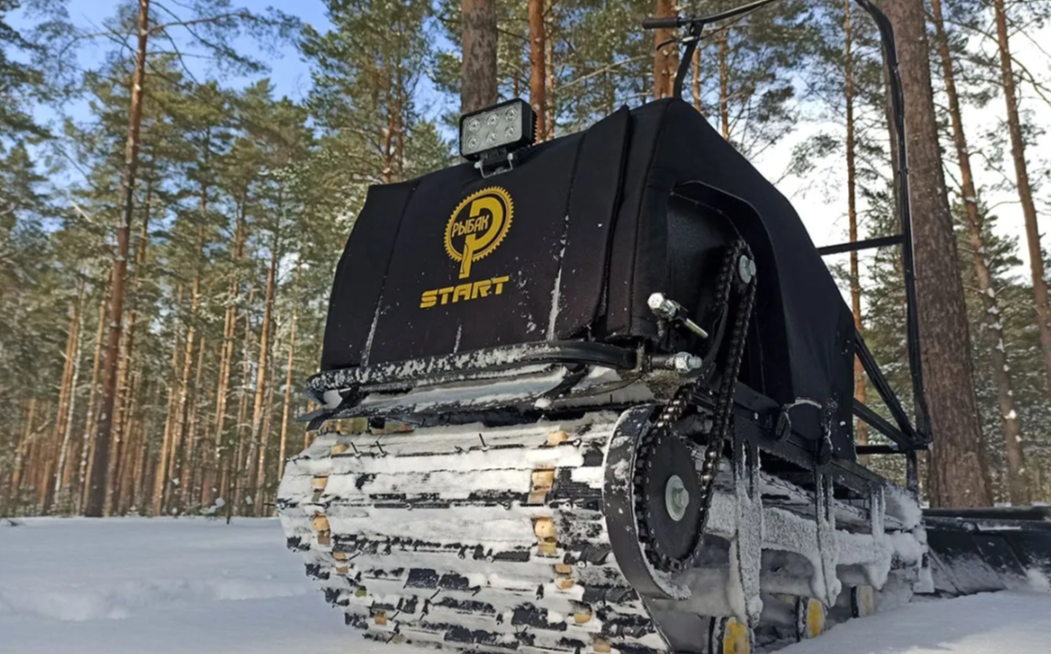 Мотобуксировщик РЫБАК СТАРТ Lifan 15 л.с (тканный капот) в Калининграде