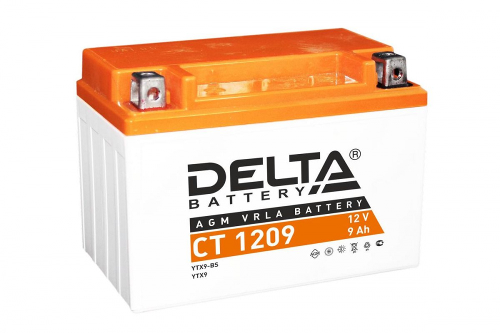 Аккумулятор Delta CT 1209 (12V / 9Ah) в Калининграде