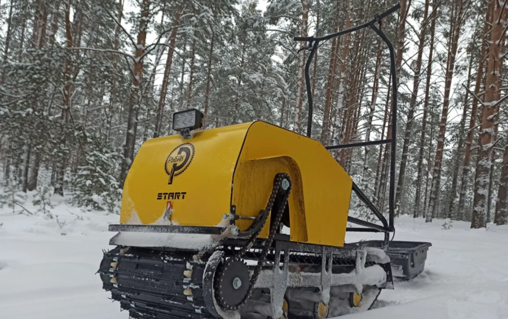 Мотобуксировщик РЫБАК СТАРТ Lifan 15 л.с. (металлический капот) в Калининграде