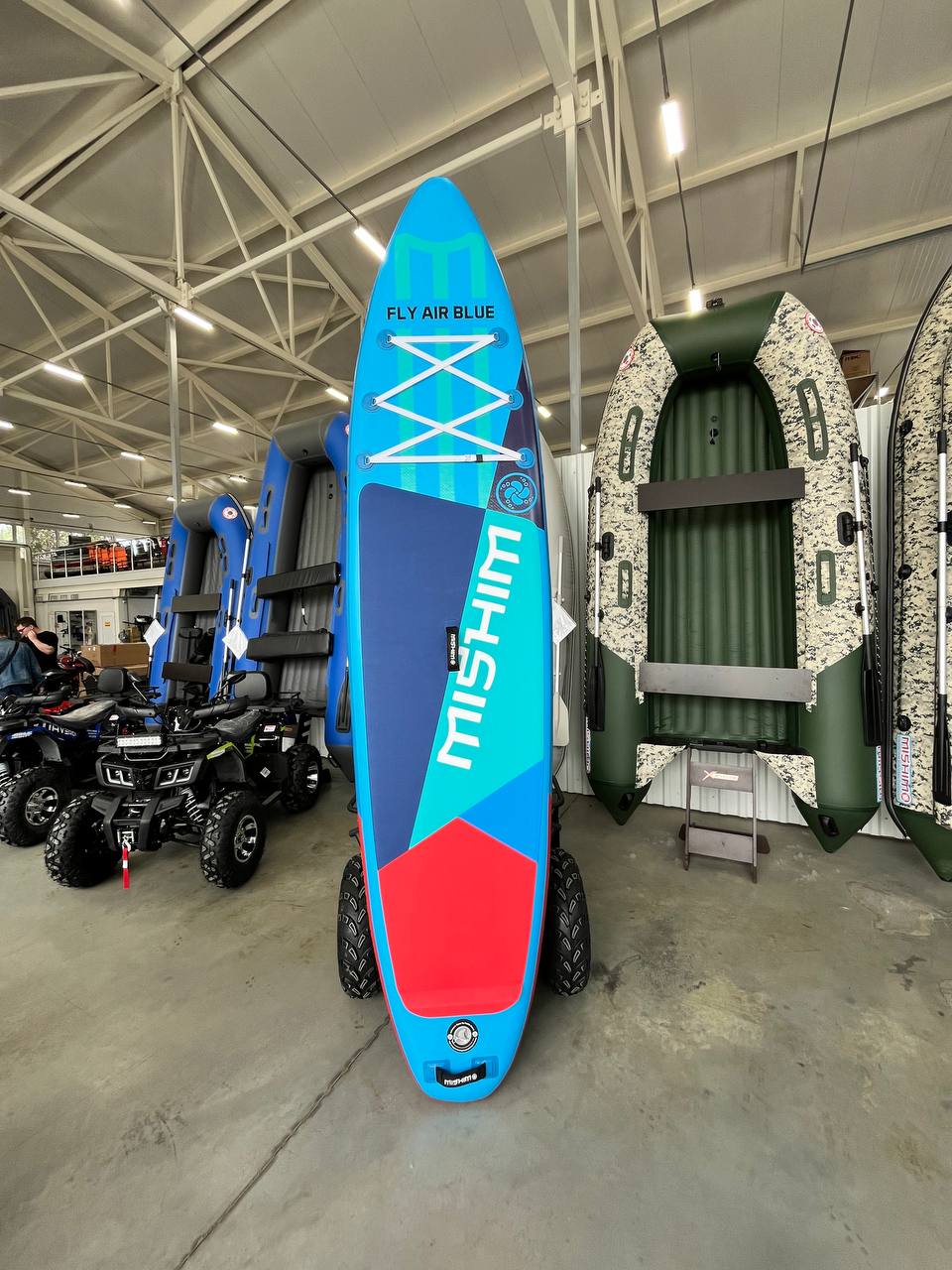 SUP (САП) Доска MISHIMO FLY AIR BLUE 10,8’ (330см) в Калининграде
