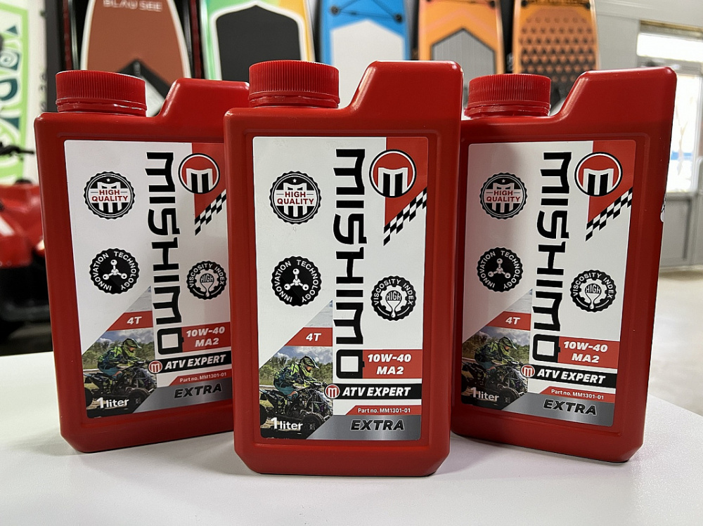 Масло MISHIMO 4T ATV EXPERT (EXTRA) 10w40 1 л в Калининграде