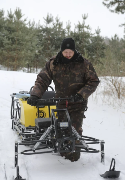 Мотобуксировщик РЫБАК PKD. PSD 9 л.с. (длинная база 1430мм) в Калининграде