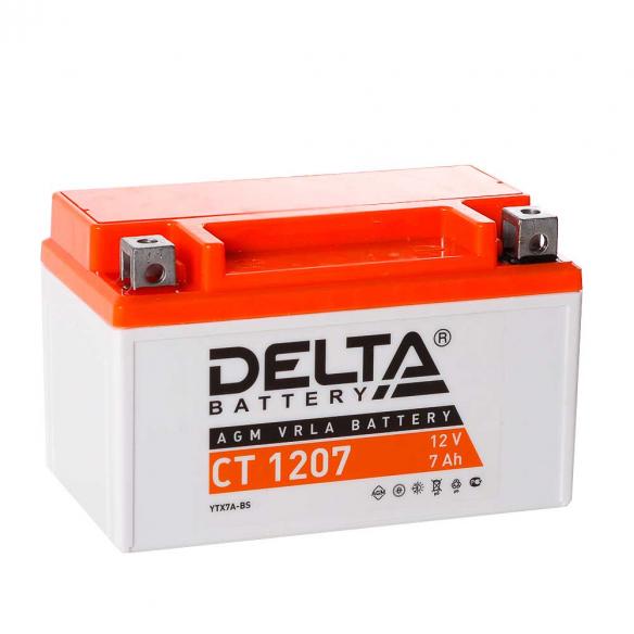 Аккумулятор Delta CT 1207 (12V / 7Ah) в Калининграде