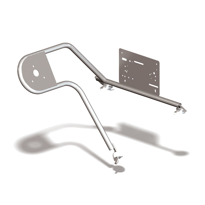 Стойка рулевая с креплением на баллон надувной лодки 25мм в Калининграде