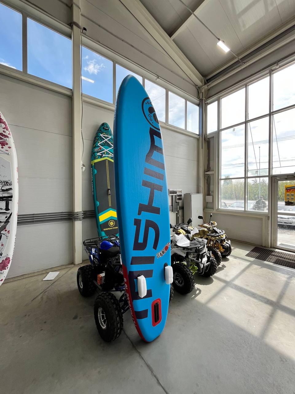 SUP (САП) Доска MISHIMO FLY AIR BLUE 10,8’ (330см) в Калининграде