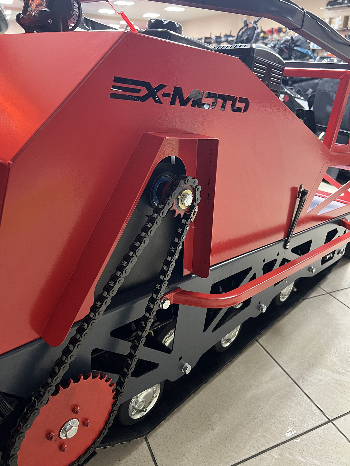 Мотобуксировщик EX-MOTO SNOWDOG S500 15л.с в Калининграде