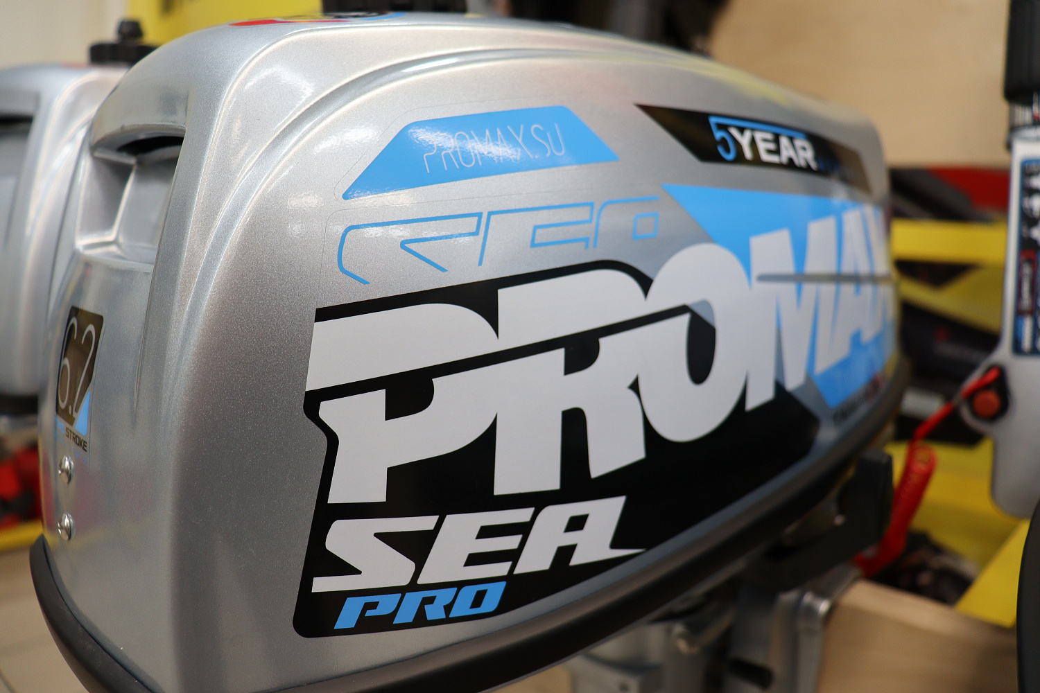 Лодочный мотор PROMAX SP6.2FHS (внешний бак 12 л) в Калининграде