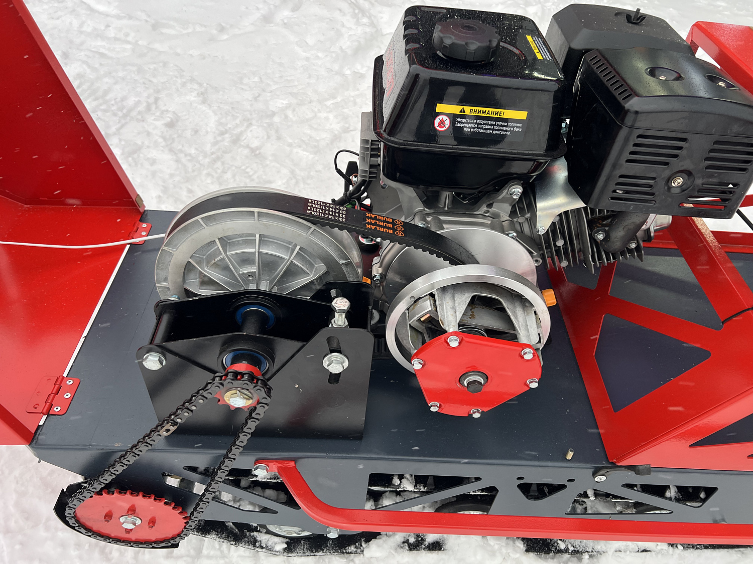 Мотобуксировщик EX-MOTO SNOWDOG S500 15л.с в Калининграде