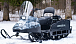Миниснегоход Бурлак Егерь Экспедитор 15 л.с. , реверс, тормоз, капот белый в Калининграде