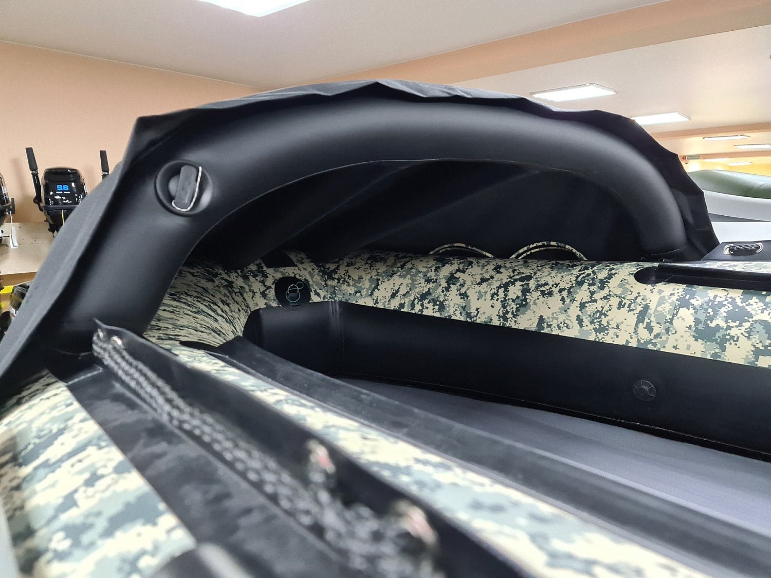 КОМПЛЕКТ НОСОВОГО ТЕНТА К ЛОДКЕ SMARINE SDP MAX 360 ЧЕРНЫЙ в Калининграде