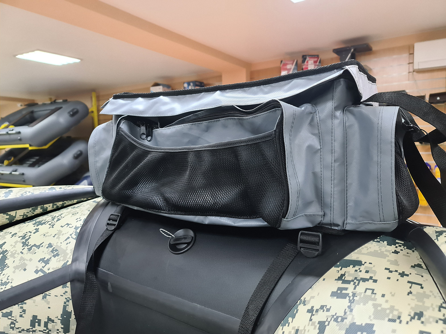 СУМКА ЛЮКС НА БАЛЛОН ДЛЯ ЛОДОК ПВХ 50Х25Х25 СМ в Калининграде